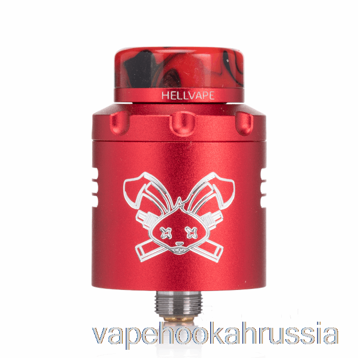 вейп сок Hellvape Dead Rabbit V3 24 мм RDA красный